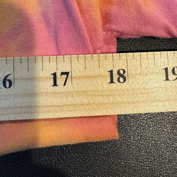 Revive M Tie Dye T-Shirt Short Sleeve Pastel Colorful Heart Beat Logo Skate - Picture 6 of 7